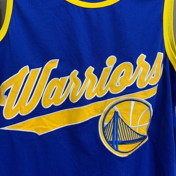 NEW Golden State Warriors NBA Stitched Tank Top Basketball Shirt Size Small - Picture 3 of 5